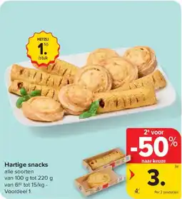 Carrefour Market Hartige snacks aanbieding
