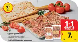 Carrefour Market Gamma pinsa's en pizza's Mamma Roma aanbieding