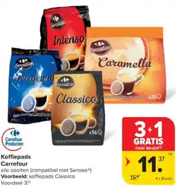 Carrefour Market Koffiepads Carrefour aanbieding