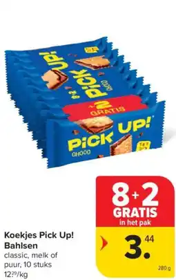 Carrefour Market Koekjes Pick Up! Bahlsen aanbieding