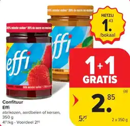 Carrefour Market Confituur Effi aanbieding