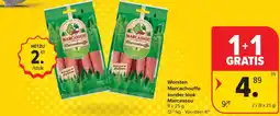 Carrefour Market Worsten Marcachouffe zonder look Marcassou aanbieding