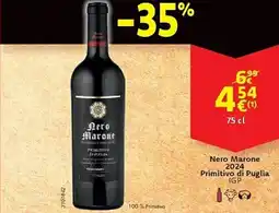 Cora Nero Marone 2024 Primitivo di Puglia aanbieding