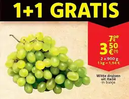 Cora Witte druiven uit Italië aanbieding