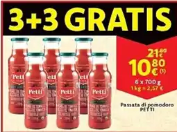 Cora Passata di pomodoro PETTI aanbieding