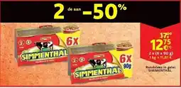 Cora Rundvlees in gelei SIMMENTHAL aanbieding
