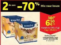 Cora Dolce Gusto compatibele caps CAFFE BORBONE aanbieding