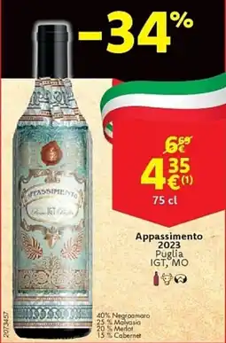 Cora Appassimento 2023 Puglia IGT, MO aanbieding
