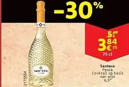 Cora Santero Pesca Cocktail op basis van wijn 6,5% aanbieding