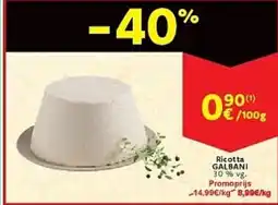 Cora Ricotta GALBANI aanbieding