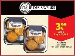 Cora Arancini L'italie des saveurs aanbieding