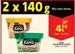 Cora Saus GIOVANNI RANA aanbieding