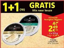 Cora Creme CALZETTI aanbieding