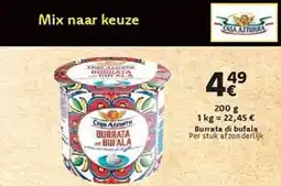 Cora Burrata di bufala aanbieding
