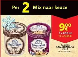 Cora Roomijs SAMMONTANA PINT aanbieding