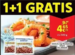 Cora Inktvis op Romeinse wijze ISLAMAR aanbieding