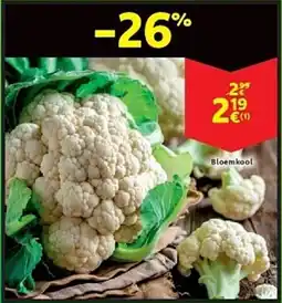 Cora Bloemkool aanbieding