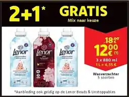 Cora Wasverzachter aanbieding