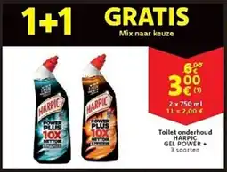 Cora Toilet onderhoud HARPIC GEL POWER + aanbieding