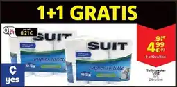Cora Toiletpapier SUIT Wit aanbieding
