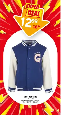 Trafic Vest jongens aanbieding