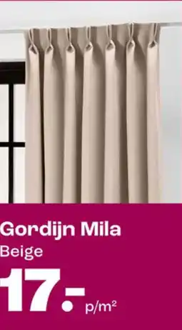 Kwantum Gordijn Mila aanbieding