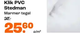 Kwantum Klik PVC Stedman aanbieding