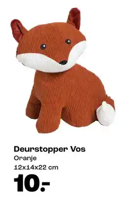 Kwantum Deurstopper Vos aanbieding