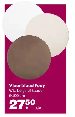 Kwantum Vloerkleed Foxy aanbieding