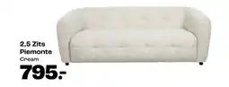 Kwantum 2,5 Zits Piemonte Cream aanbieding