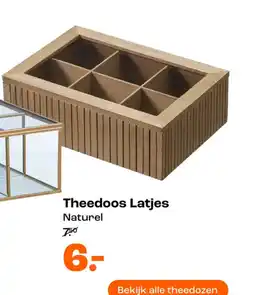 Kwantum Theedoos Latjes aanbieding