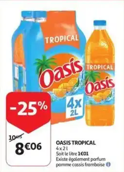 Auchan Oasis tropical aanbieding