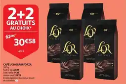 Auchan Café l'or grain forza aanbieding