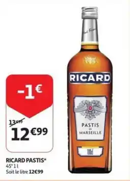 Auchan Ricard pastis aanbieding