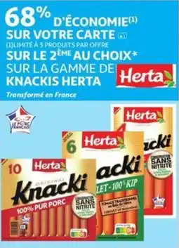 Auchan Herta Knacki aanbieding
