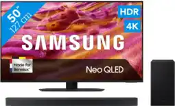 Coolblue Samsung 50 Neo QLED QN90F 4K (2025) + Samsung HW-Q600F (2025) aanbieding
