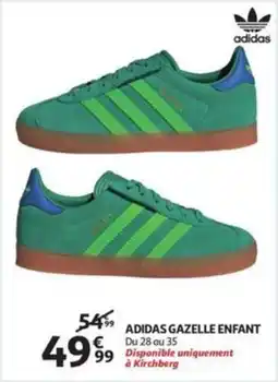 Auchan Adidas gazelle enfant aanbieding