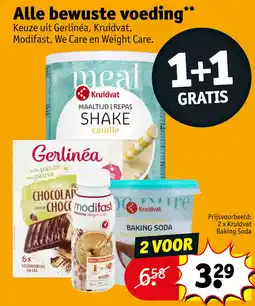 Kruidvat Alle bewuste voeding aanbieding