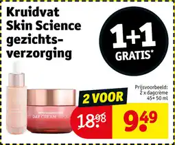 Kruidvat Kruidvat Skin Science gezichts- verzorging aanbieding
