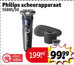 Kruidvat Philips scheerapparaat S5885/50 aanbieding