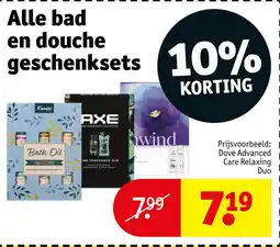 Kruidvat Alle bad en douche geschenksets aanbieding