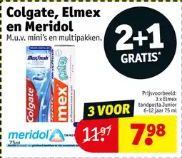 Kruidvat Colgate, Elmex en Meridol aanbieding