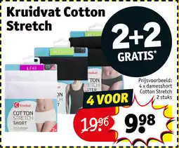 Kruidvat Kruidvat Cotton Stretch aanbieding