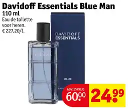 Kruidvat Davidoff Essentials Blue Man aanbieding