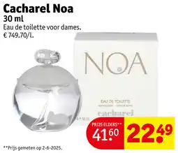 Kruidvat Cacharel Noa aanbieding