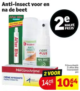 Kruidvat Anti Insect voor en na de Beet aanbieding