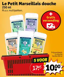 Kruidvat Le Petit Marseillais Douche aanbieding