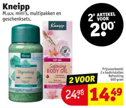 Kruidvat Kneipp aanbieding