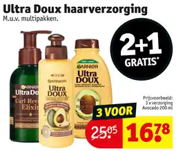 Kruidvat Ultra Doux haarverzorging aanbieding
