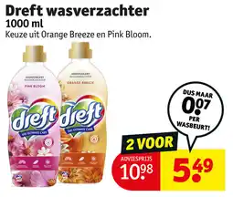Kruidvat Dreft Wasverzachter aanbieding